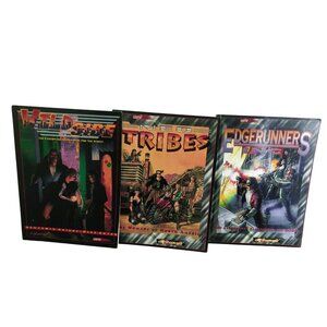 Cyberpunk Roleplaying Game Books Set Of 3 R.Talsorian Games